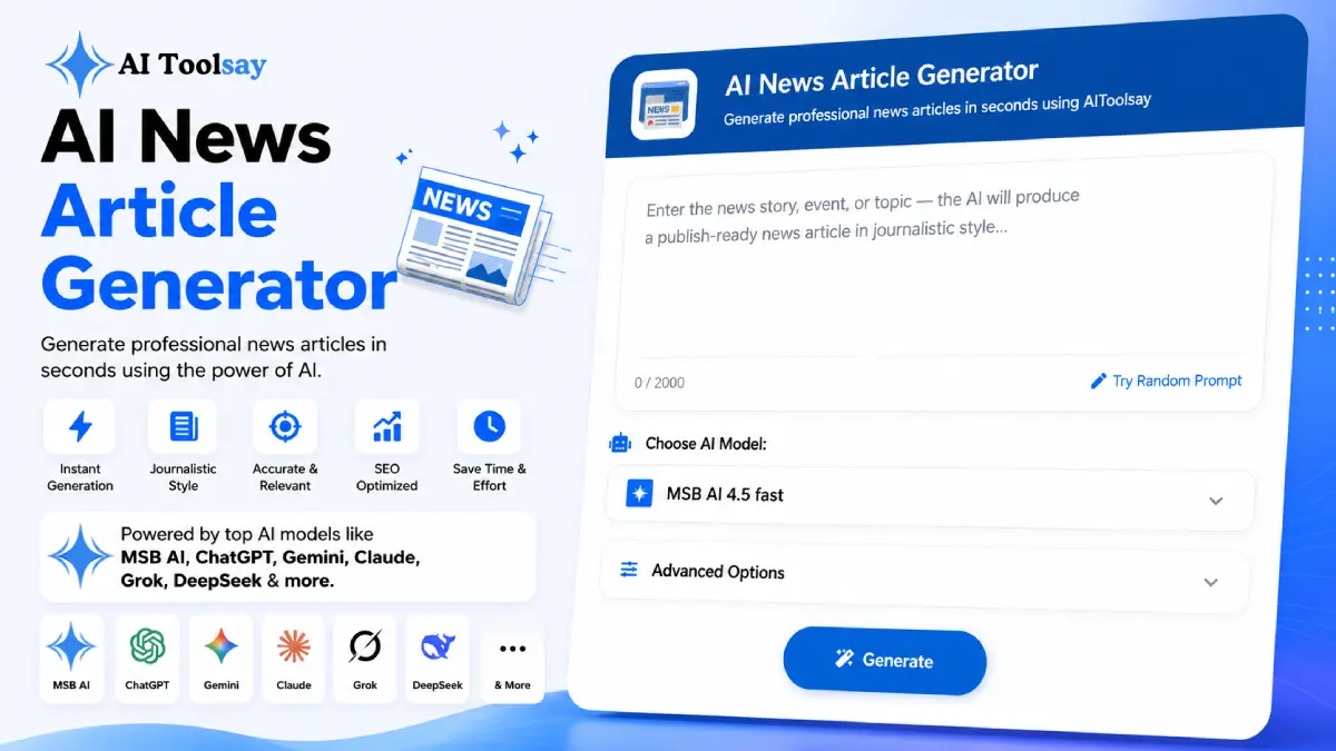 AI News Article Generator